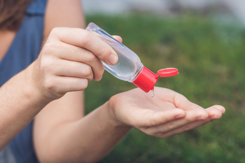 hand sanitizer